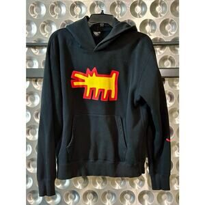 Keith Haring Dog Hoodie | Size Small | Uniqlo MoMA SPRZ NY | Rare